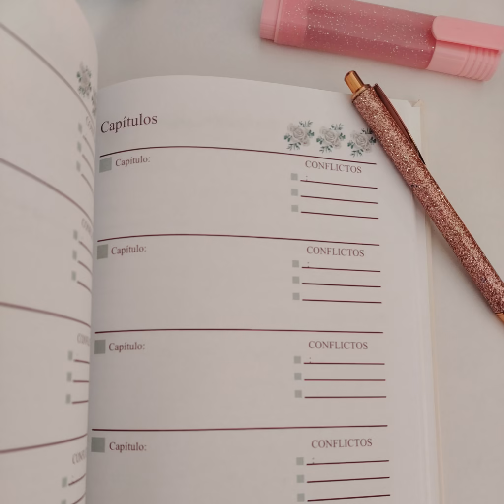 agenda-para-escritora-capítulos-notascmujer